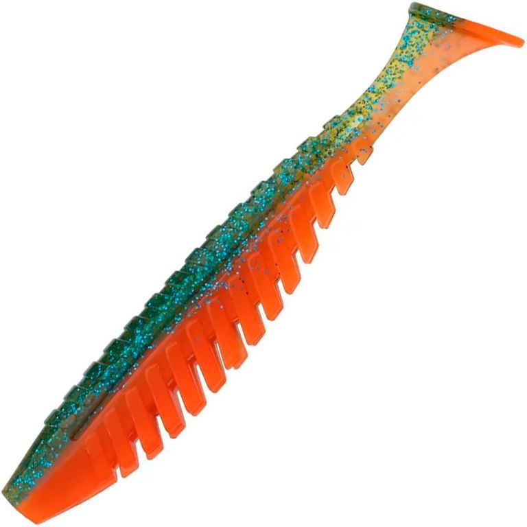

Мягкие приманки Frapp RAZZLE 5.0" PAL# 11 (3шт), Зеленый;оранжевый, RAZZLE
