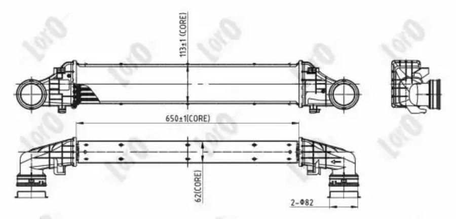 

Интеркулер Mb E-Class W 211 (02-) E 200 Kompressor (Man/Aut, Ac +/-, Petrol)