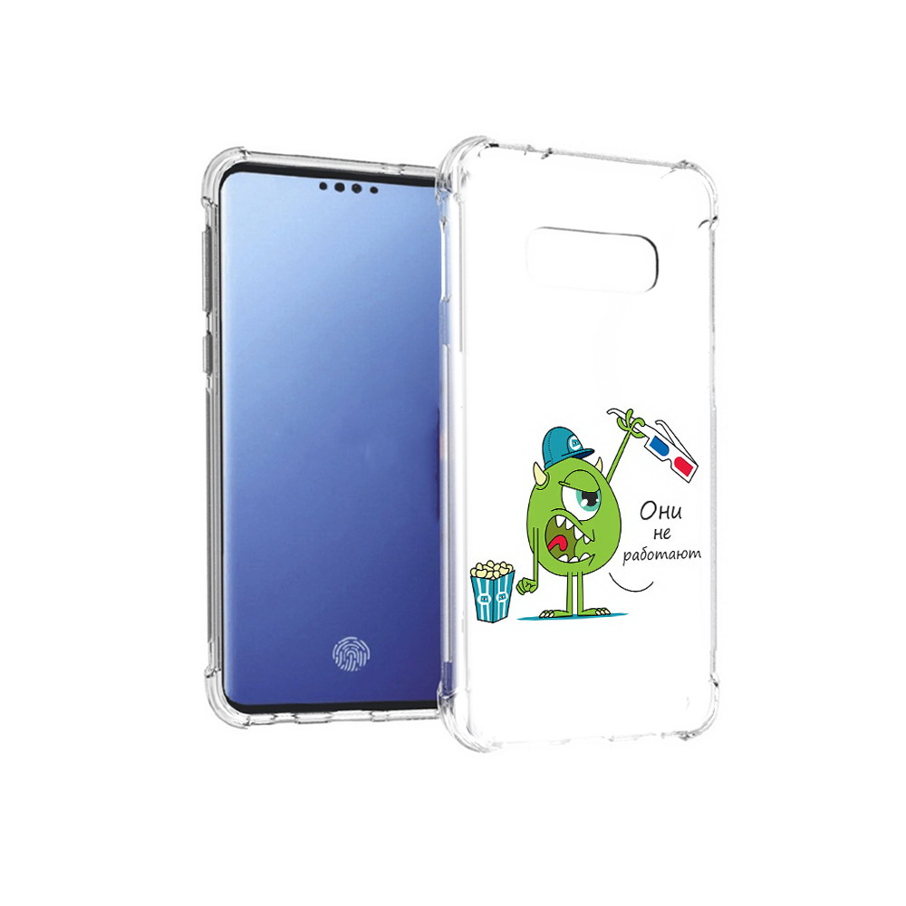 

Чехол MyPads Tocco для Samsung Galaxy S10E Очки не работают (PT145748.492.129), Прозрачный, Tocco
