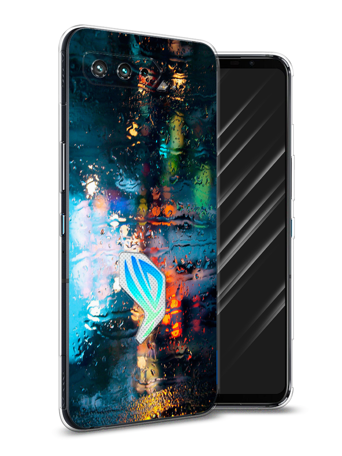 

Чехол Awog на Asus ROG Phone 5 "Абстракция 28", Голубой, 44250-3
