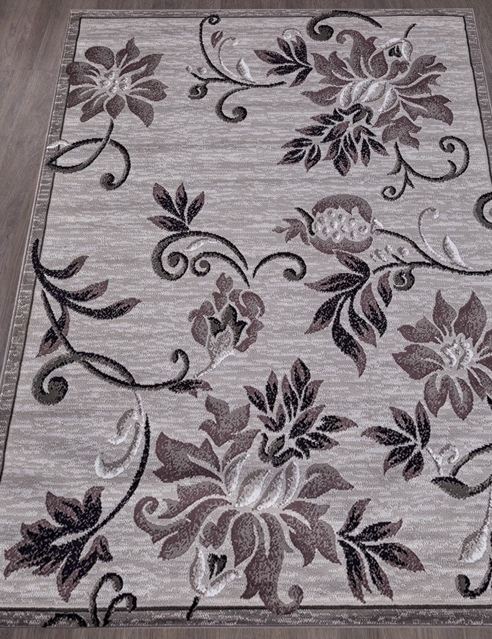 

Ковер российский AkTs 150x300 см светло-серый, d353-SI