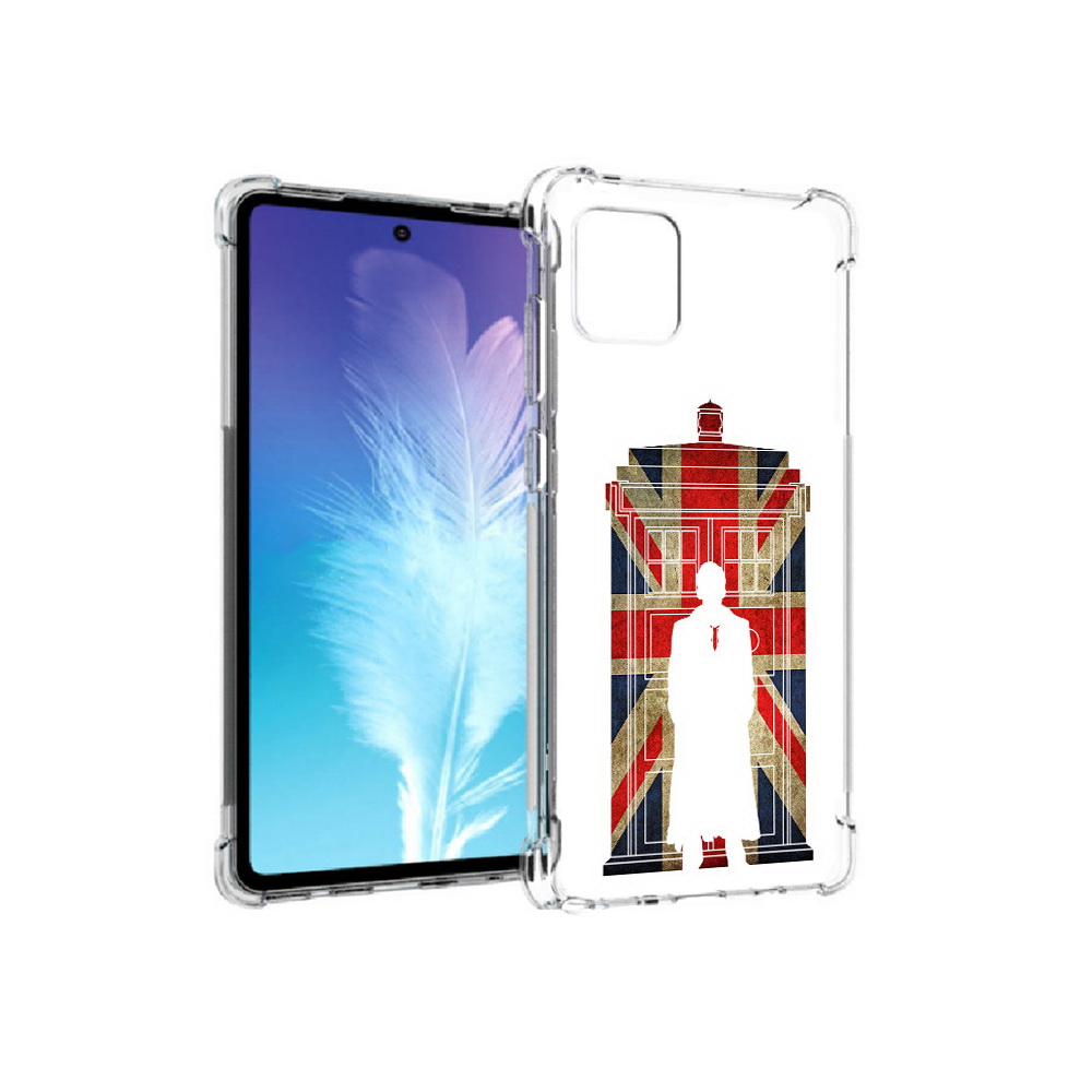 

Чехол MyPads Tocco для Samsung Galaxy Note 10 Lite шерлок холмс (PT142413.491.699), Прозрачный, Tocco