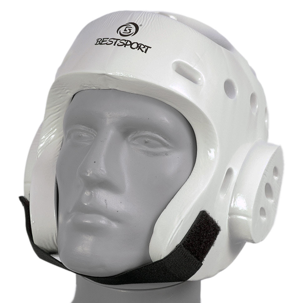 

Шлем Best Sport 8301, белый, XS, Шлем для тхэквондо ПУ, BEST SPORT, 8301 (белый, XS)