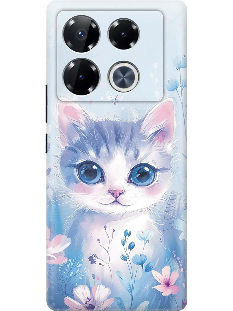 

Силиконовый чехол на Infinix Note 40 Pro / 40 Pro 5g / 40 Pro+ 5g с принтом 867388, Прозрачный;белый;голубой;розовый, 782627012