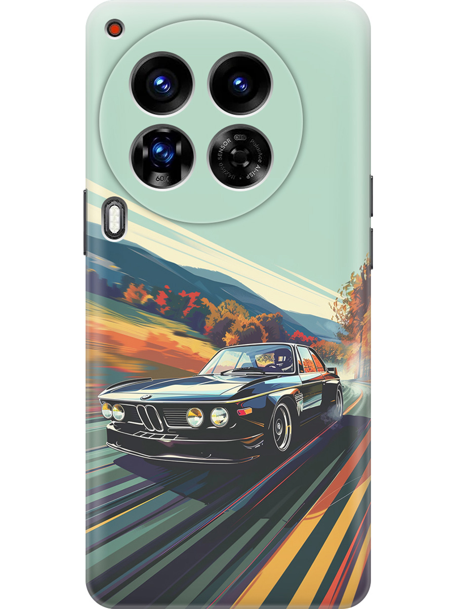 

Силиконовый чехол на Tecno Camon 30 Premier 5g с принтом "Гоночный BMW", Прозрачный;оранжевый;черный, 782633085