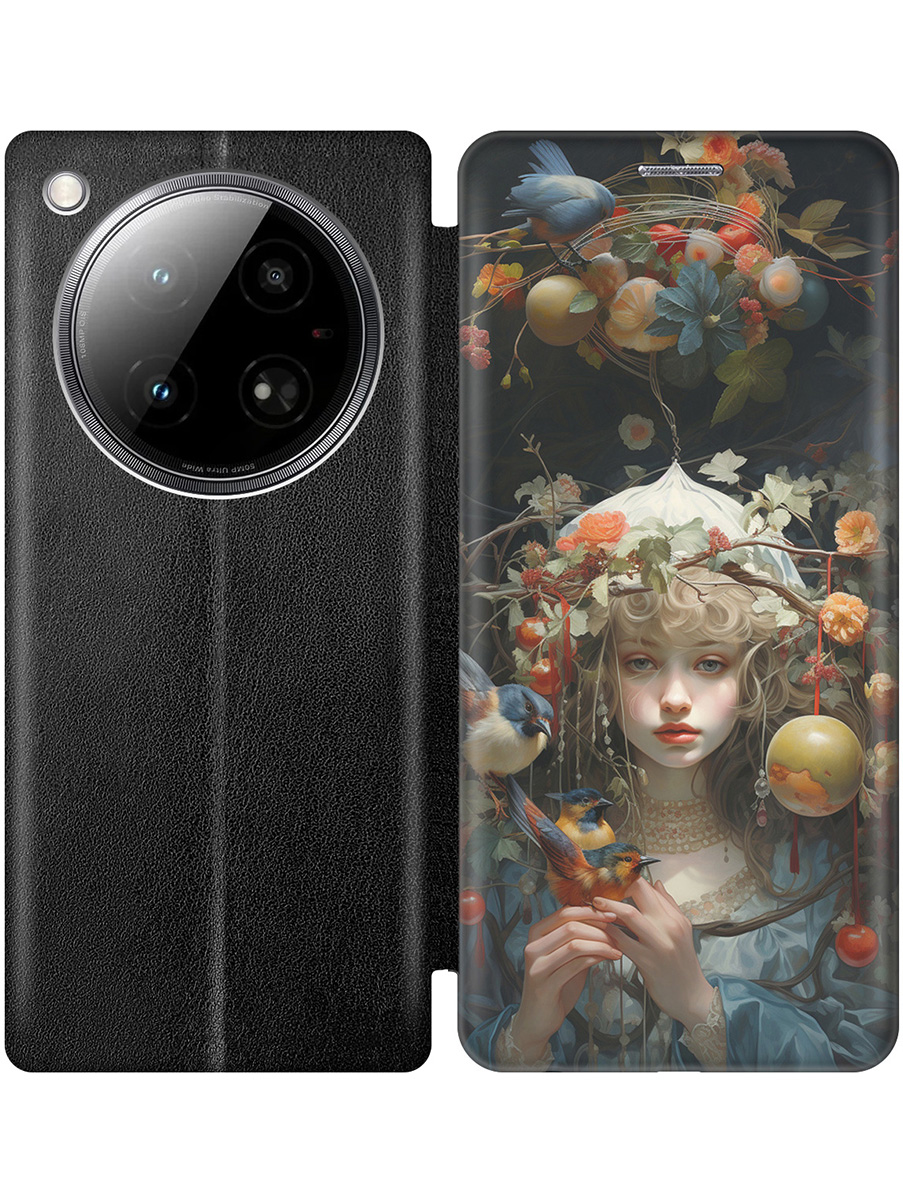 

Чехол-книжка на Infinix Zero 40 4G с принтом "Бестия окаянная" черный, Черный;белый;голубой, 786722375