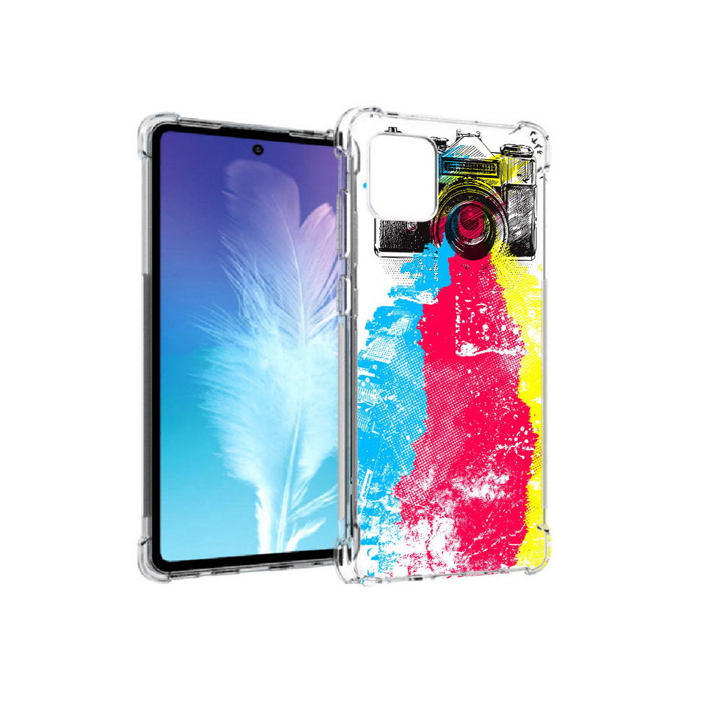 Чехол MyPads Tocco для Samsung Galaxy Note 10 Lite цветной фотоаппарат (PT142413.491.668)