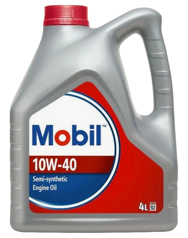 Моторное масло Mobil полусинтетическое 10W40 4л