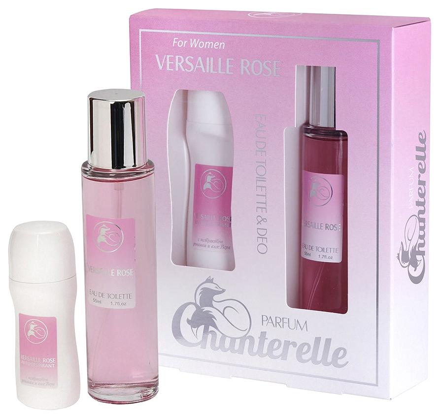 Подарочный набор для женщин Chanterelle Versaille Rose подарочный набор floresan крем для лица и области декольте 75 млх2 шт