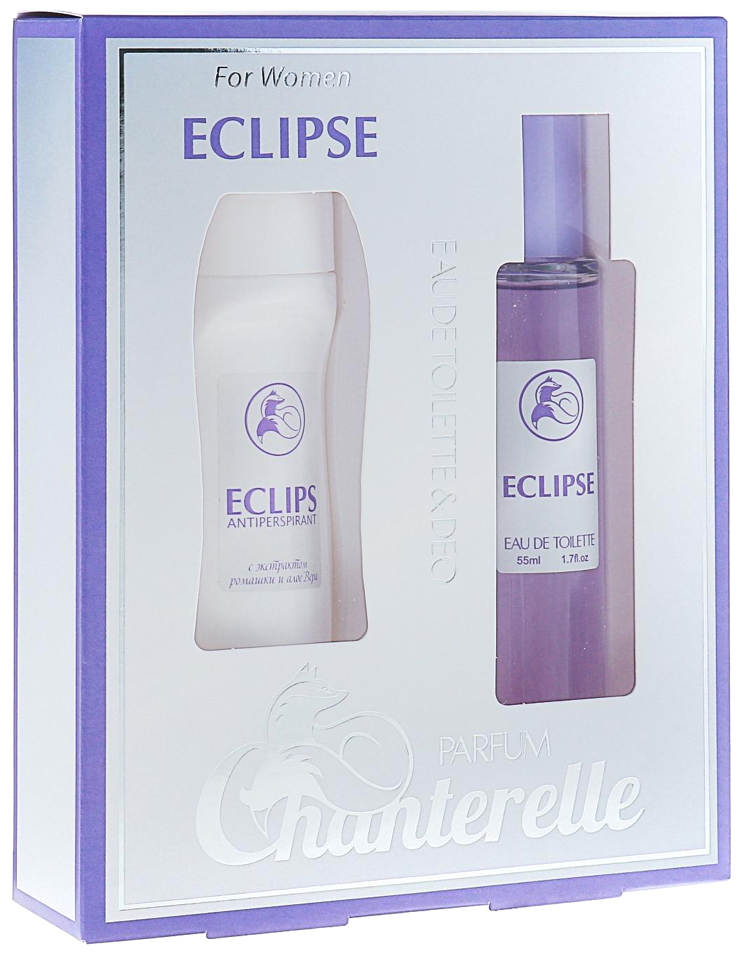 Подарочный набор для женщин Eclipse Туалетная вода + дезодорант антиперспирант