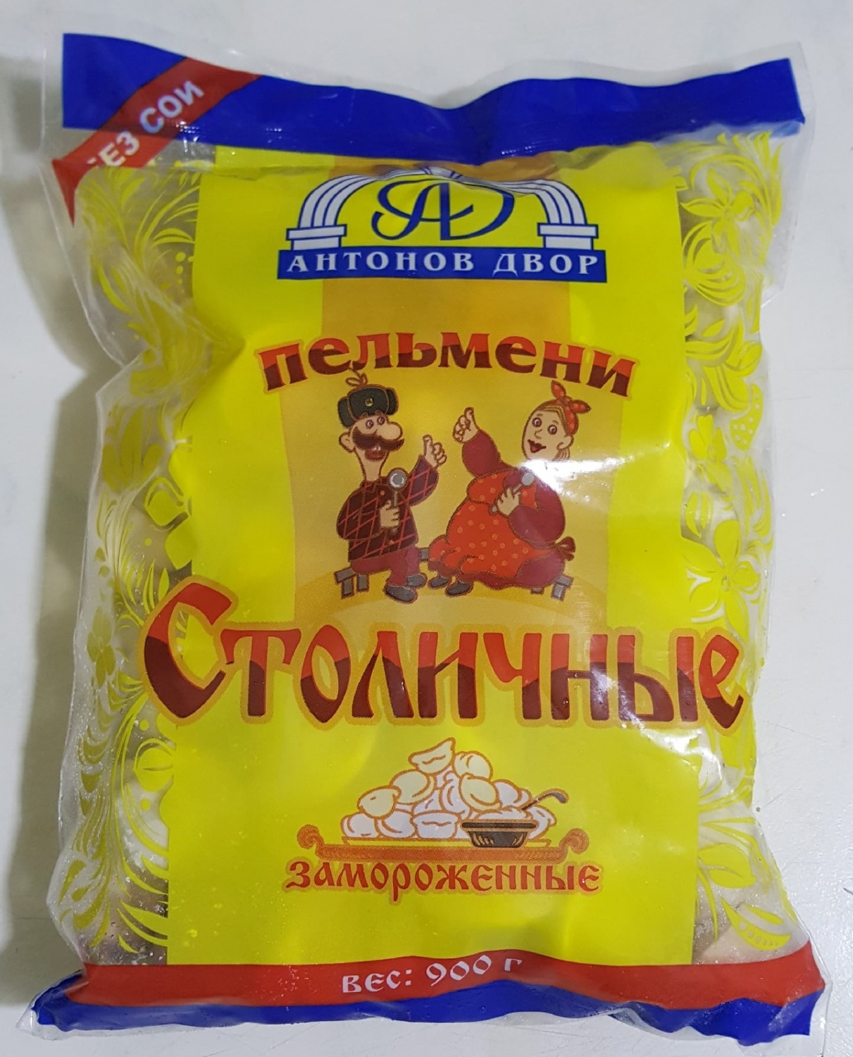 

Пельмени Антонов Двор Столичные 900 г
