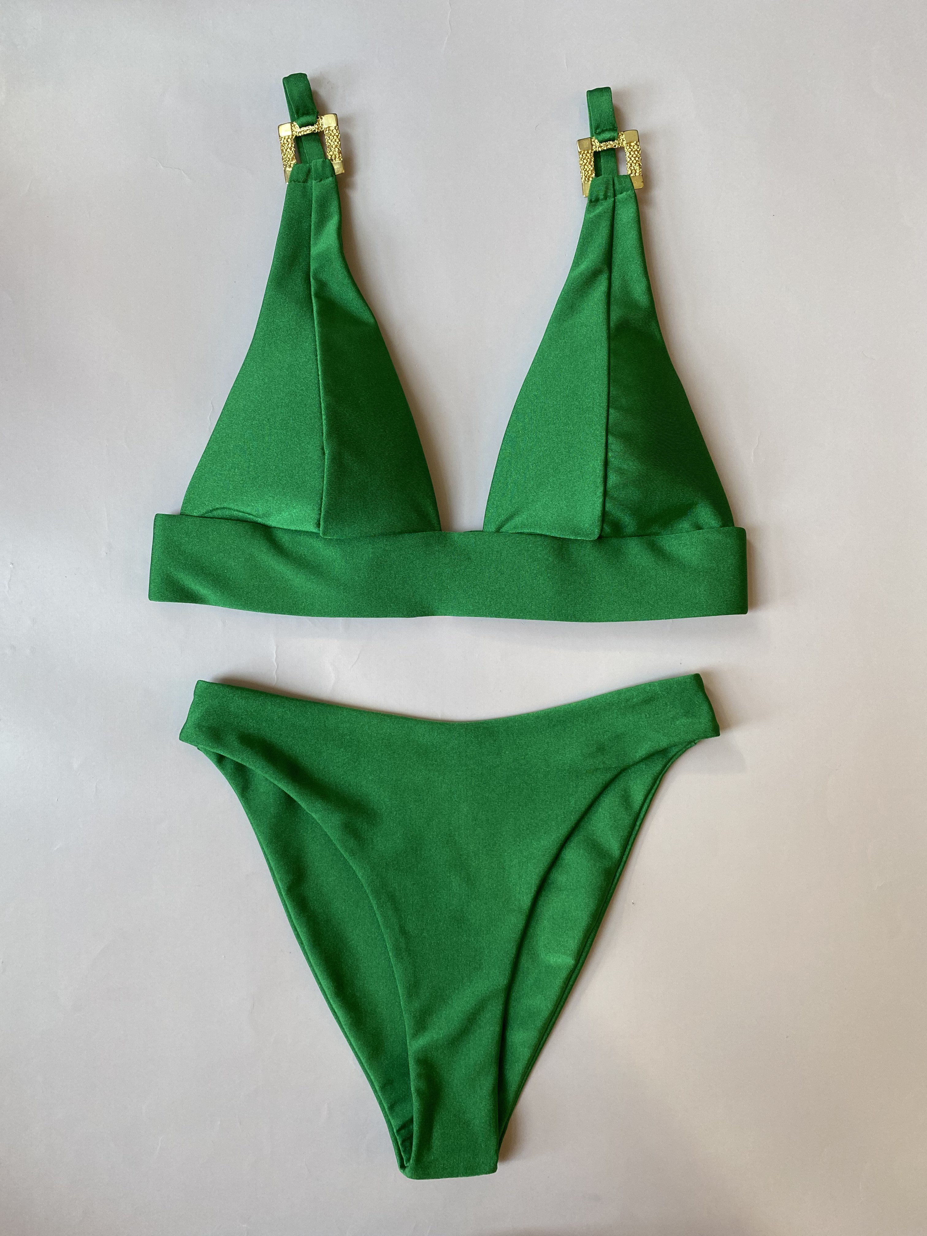 

Купальник раздельный женский Balibikini Карибы ПРО зеленый XL, Карибы ПРО