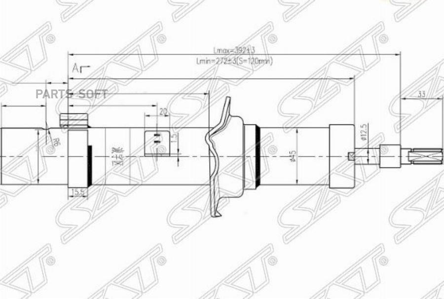 

Стойка FR TOYOTA ALTEZZA/CHASER/CRESTA/MARK2/BLIT/PROGRESS/VEROSSA 92-07 4WD LH