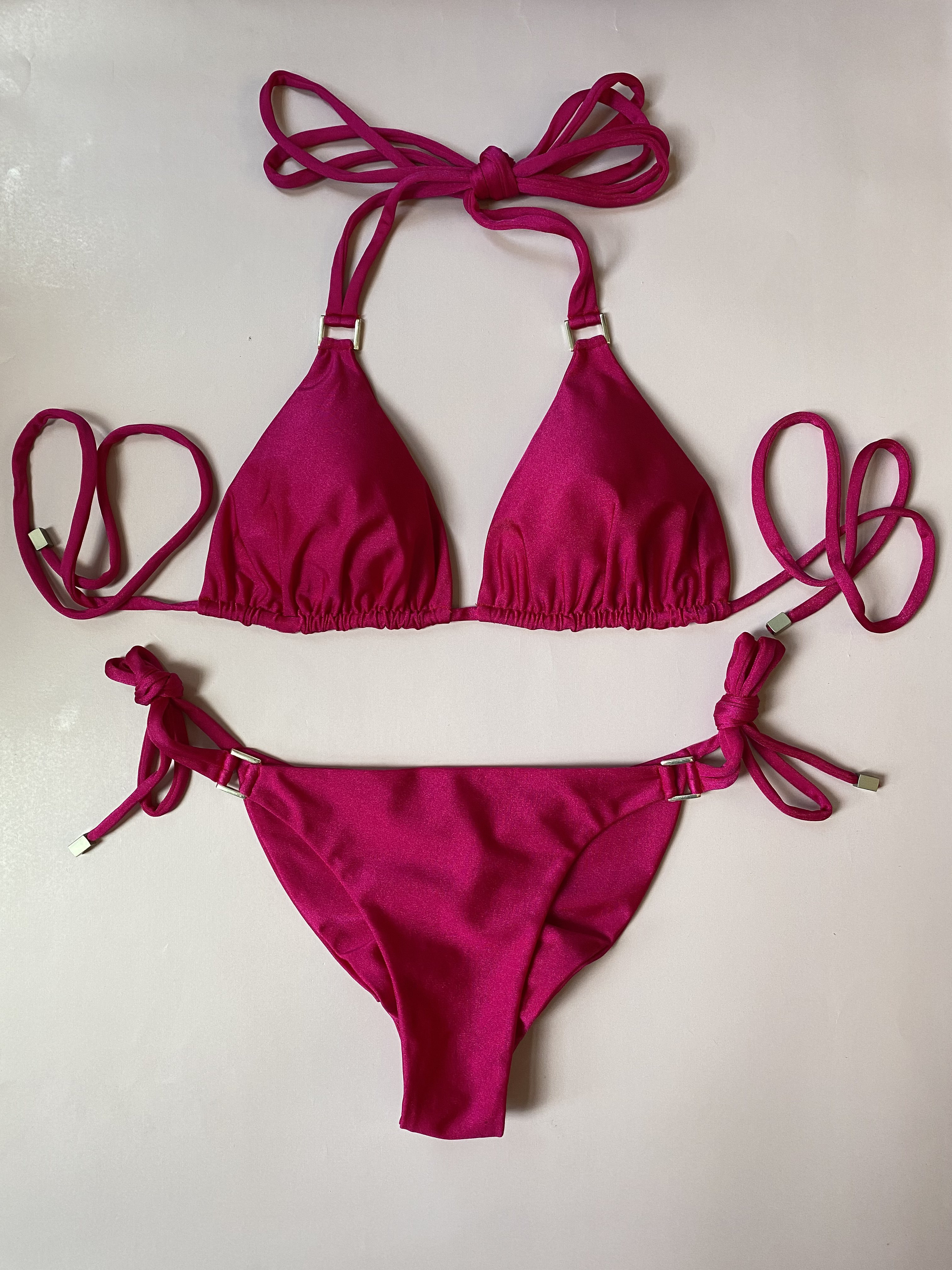 

Купальник раздельный женский Balibikini Кейт розовый XS, Бордовый, Кейт