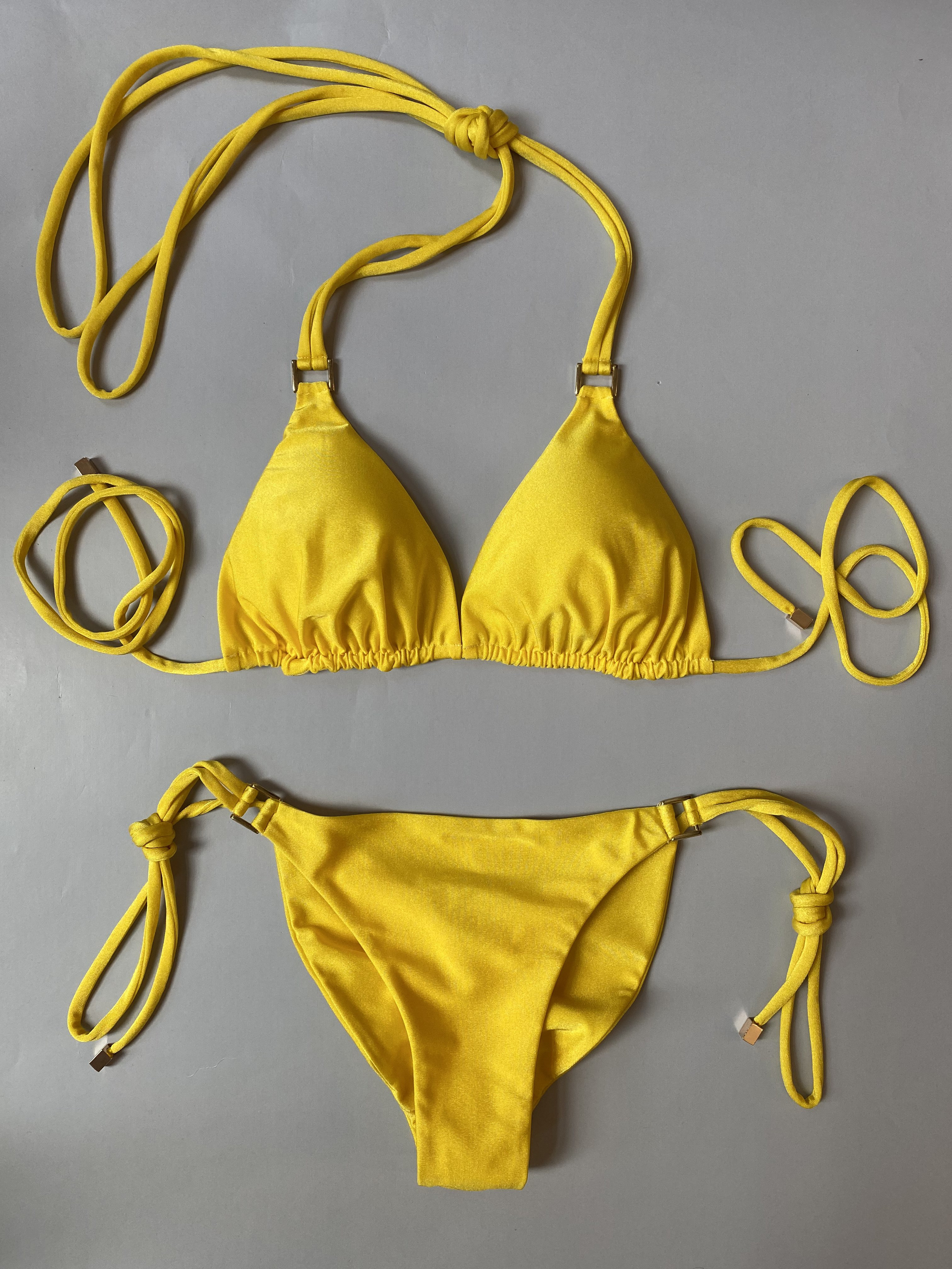 

Купальник раздельный женский Balibikini Кейт желтый XS, Кейт
