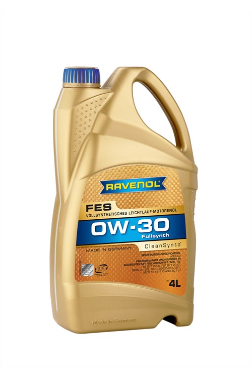 фото Ravenol масло моторное fes 0w-30 4л (синтетика+пао)