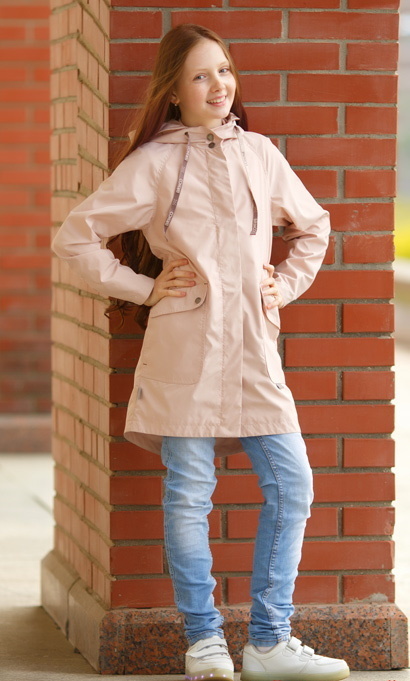 

Плащ детский BRINCO SS1806, розовый, 122, SS1806