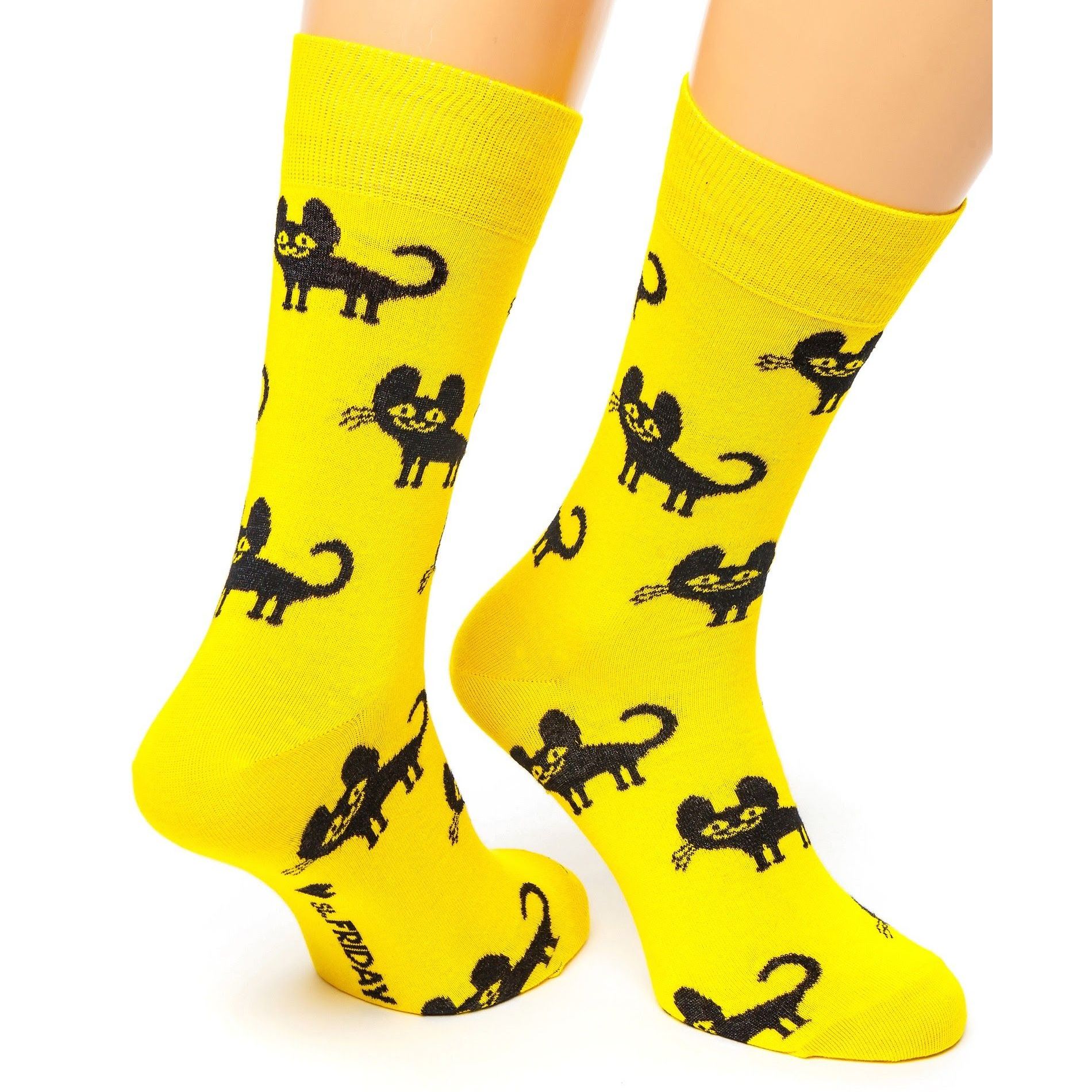 Носки мужские St. Friday Socks 19-8/19 желтые 42-46