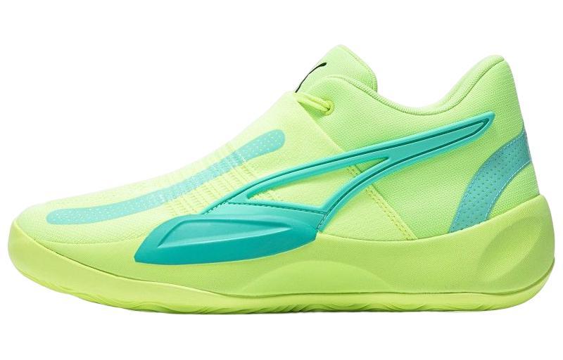 

Кроссовки унисекс Puma Rise Nitro зеленые 44.5 EU, Зеленый, Rise Nitro