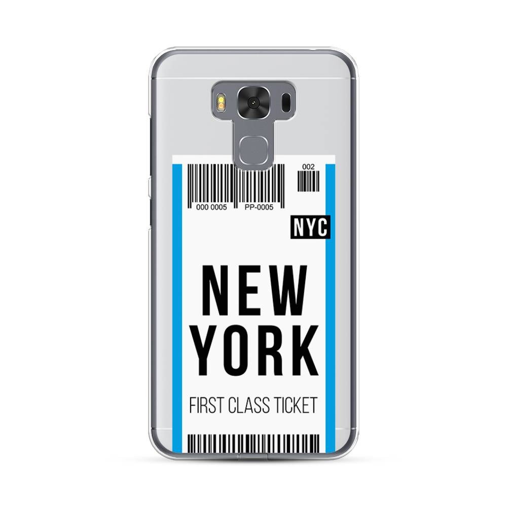 

Чехол Case Place 40950-6 для Asus ZenFone 3 Max (ZC553KL) "Билет в Нью-Йорк", 40950-6