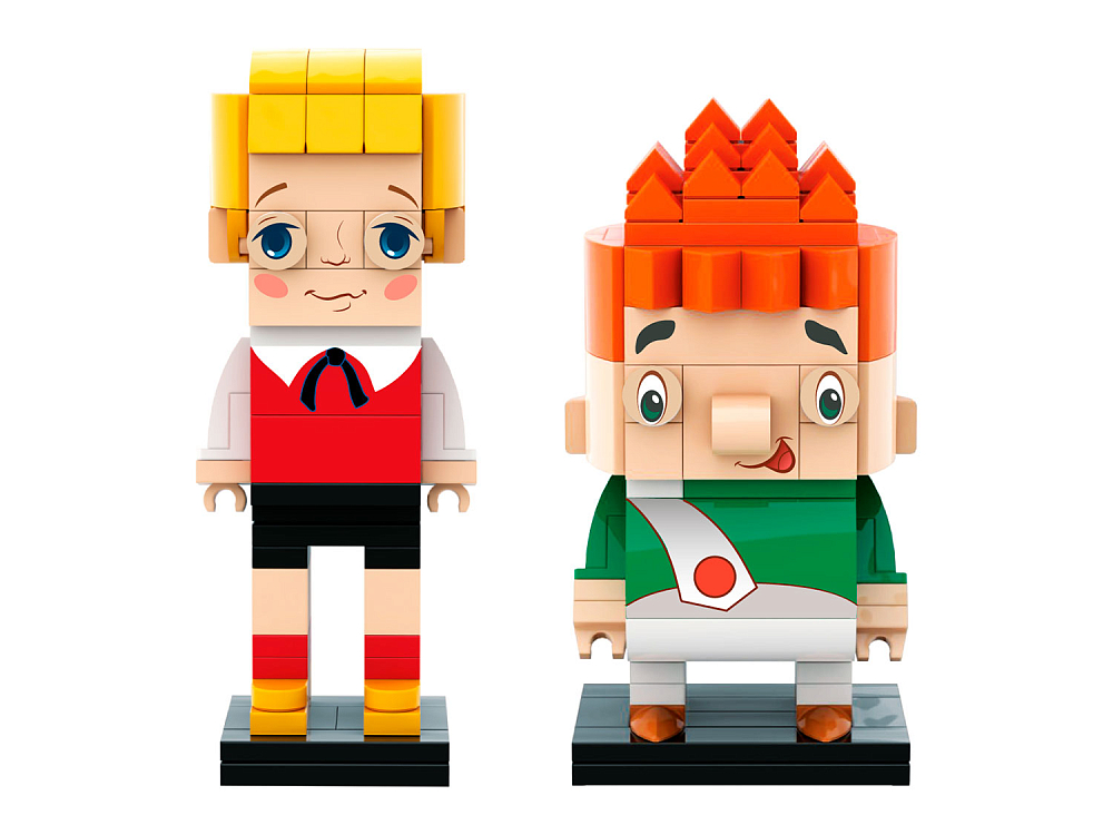 

Конструктор Brick Labs Союзмультфильм Малыш и Карлсон, 222 деталей, AB-1103