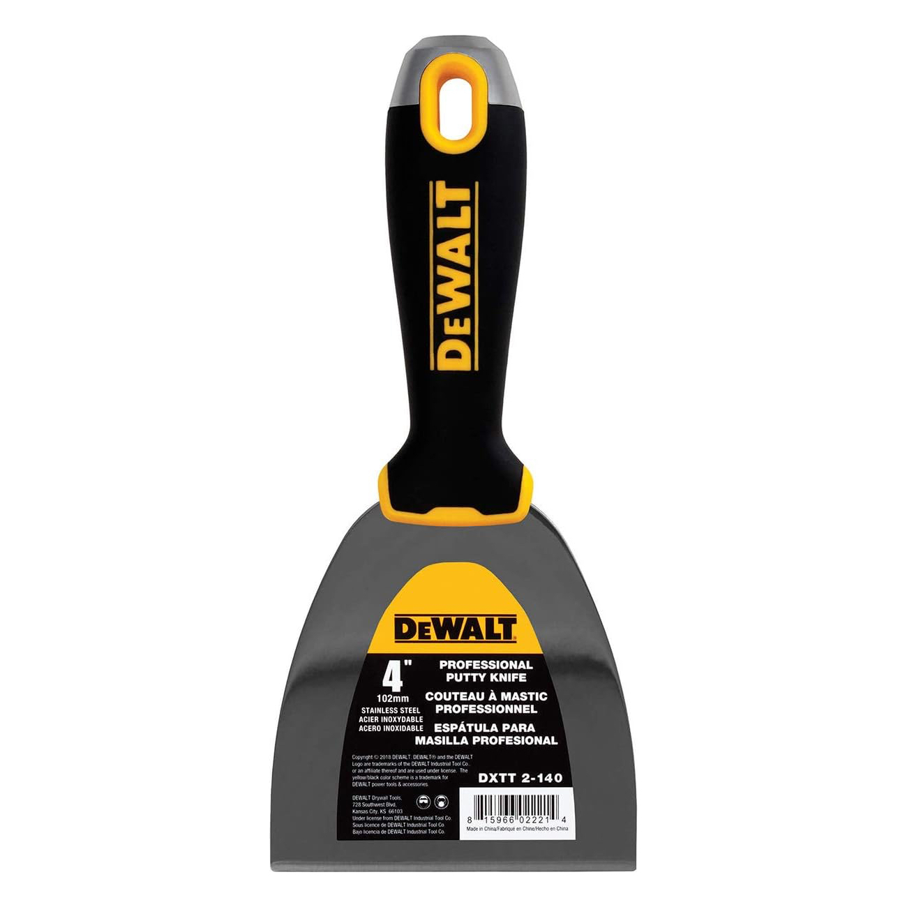 

Малярный шпатель DeWalt DXTT2-140, 10,2 нержавеющая сталь