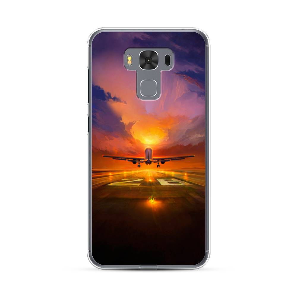 

Чехол Case Place 40950-6 для Asus ZenFone 3 Max (ZC553KL) "Самолет на посадке", 40950-6