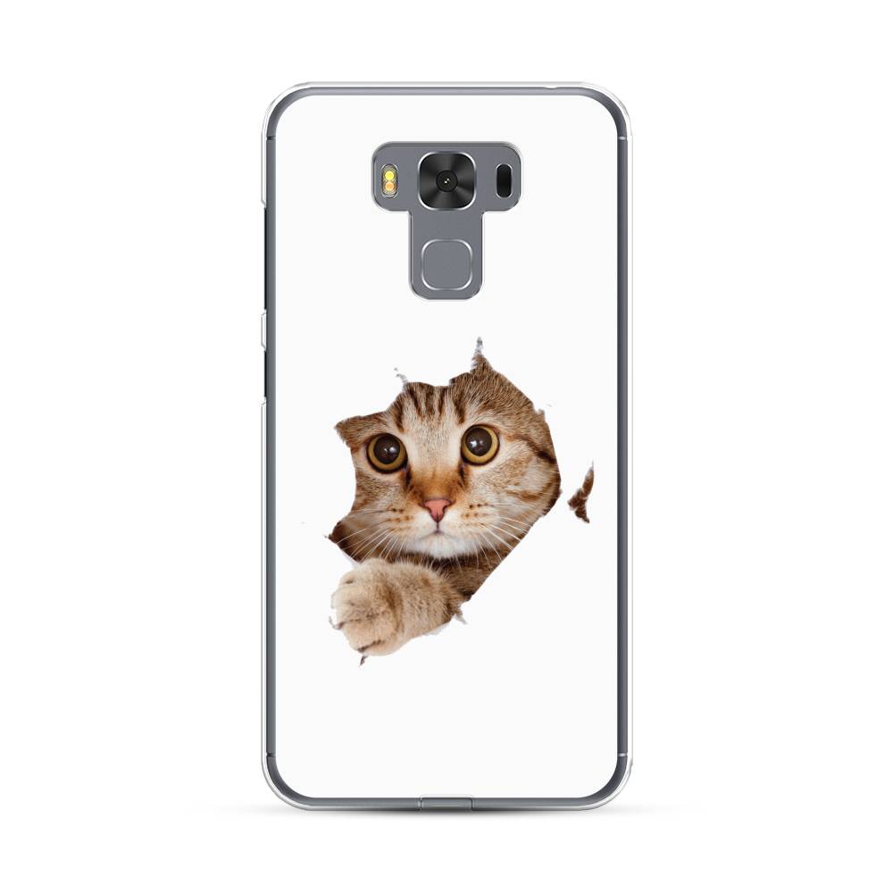

Чехол Case Place 40950-1 для Asus ZenFone 3 Max (ZC553KL) "Кот и бумага", 40950-1