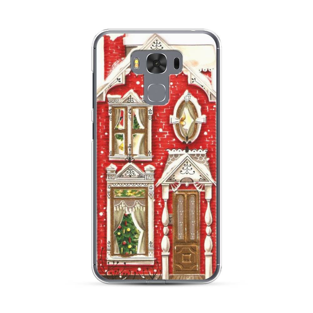 

Чехол Case Place 40950-5 для Asus ZenFone 3 Max (ZC553KL) "Пряничный домик", 40950-5