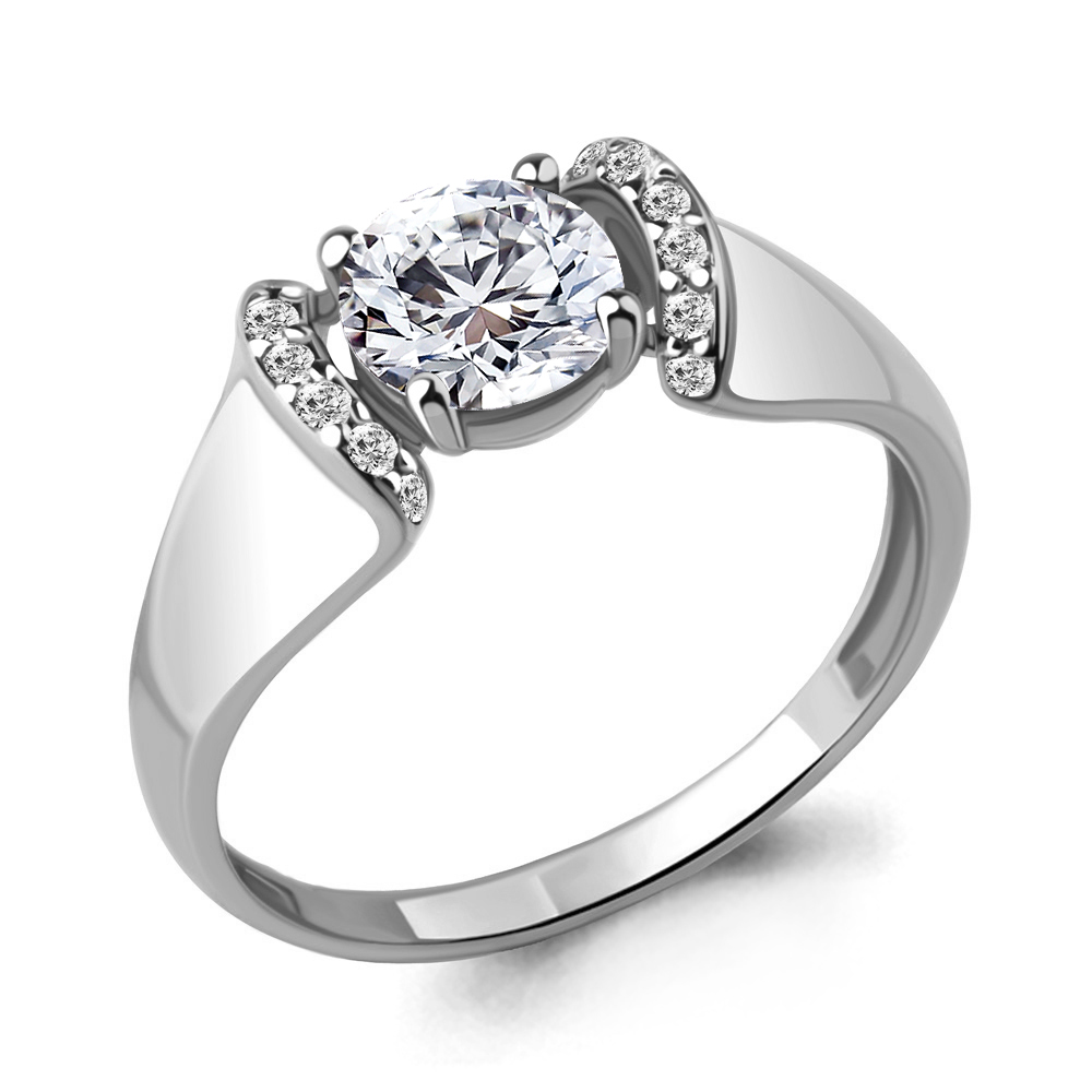 

Кольцо из серебра с фианитом Aquamarine Aquamarine 67405А_925_р р. 16,5, 67405А_925_р