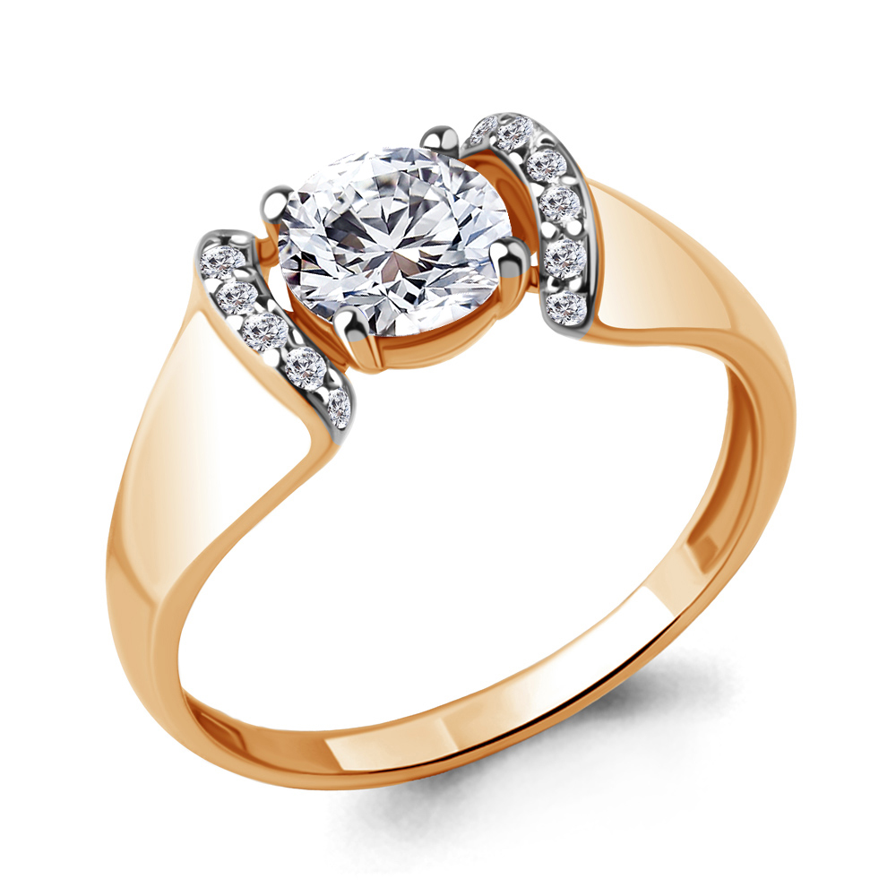 

Кольцо из серебра с фианитом Aquamarine Aquamarine 67405А_925_з р. 18, 67405А_925_з