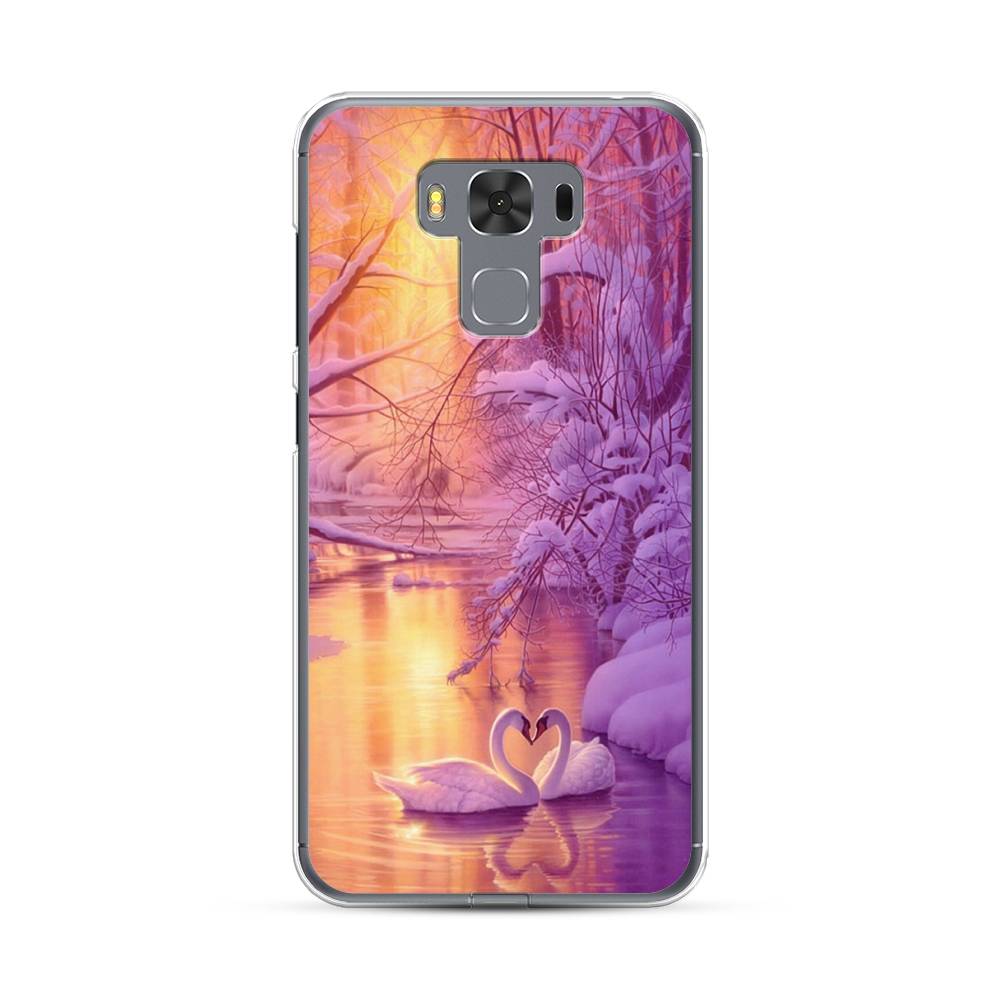 

Чехол Case Place 40950-2 для Asus ZenFone 3 Max (ZC553KL) "Зима 1", 40950-2