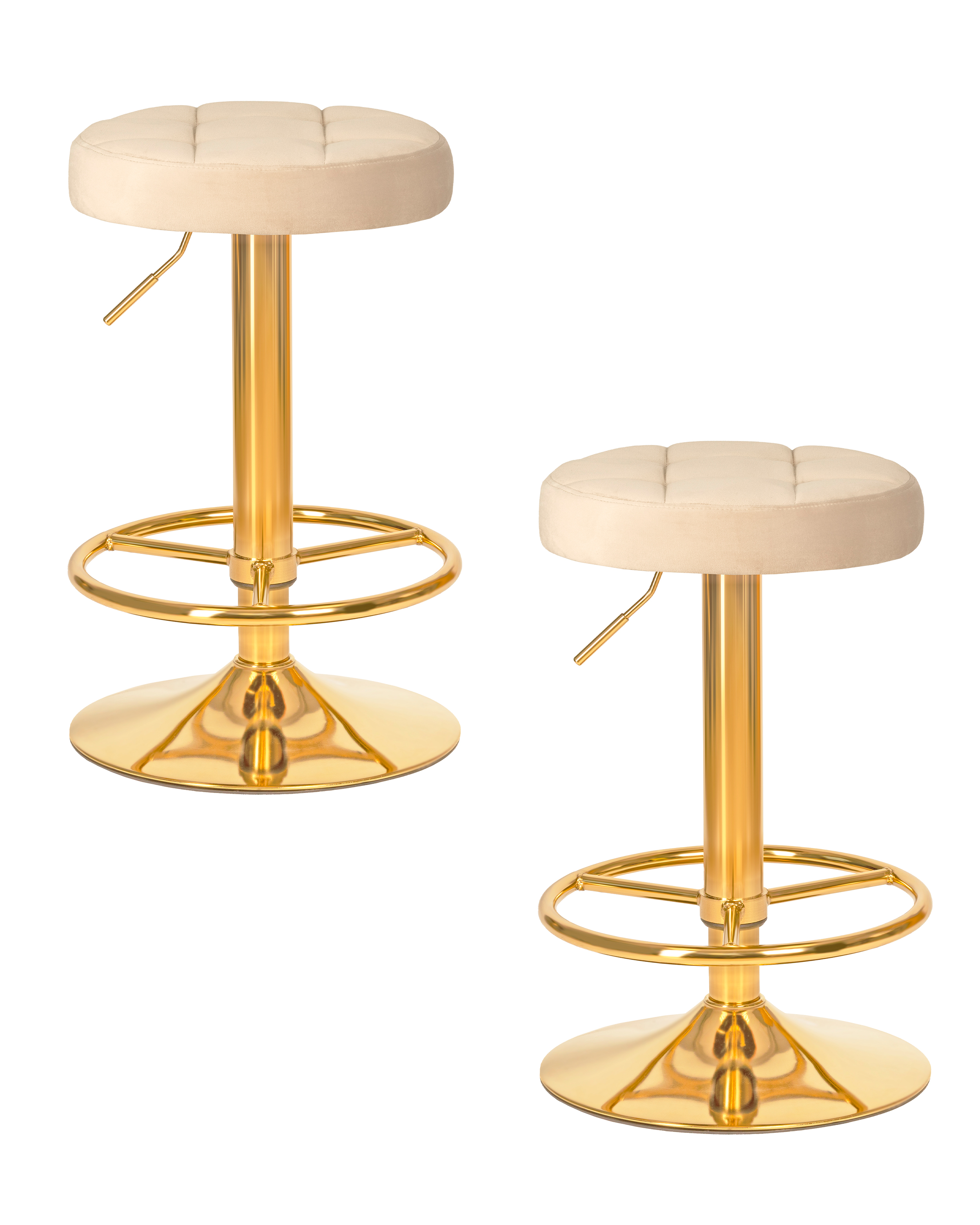 

Барный табурет DOBRIN BRUNO GOLD 2 шт бежевый, BRUNO GOLD