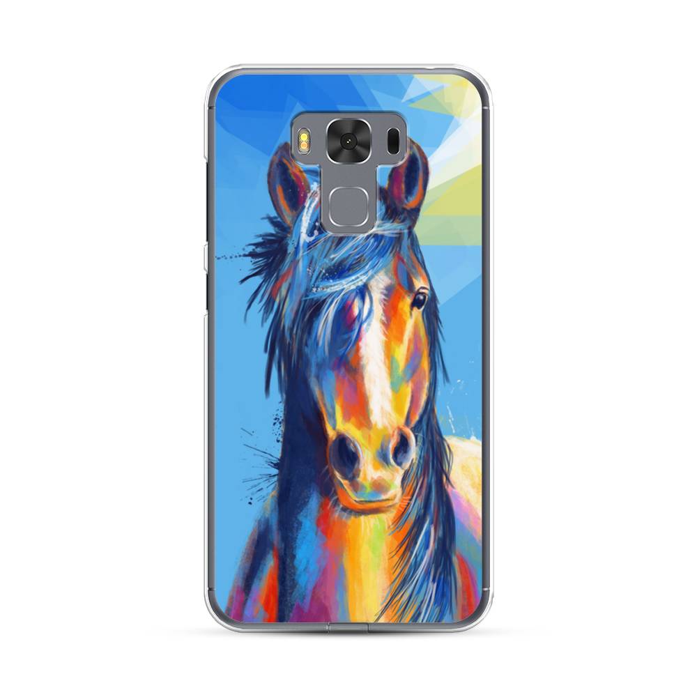 

Чехол Case Place 40950-1 для Asus ZenFone 3 Max (ZC553KL) "Лошадь арт 3", 40950-1