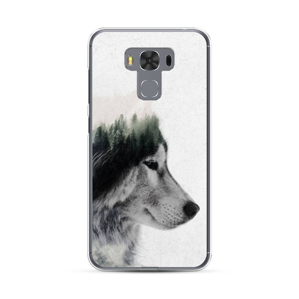 

Чехол Case Place 40950-1 для Asus ZenFone 3 Max (ZC553KL) "Волк лес", 40950-1