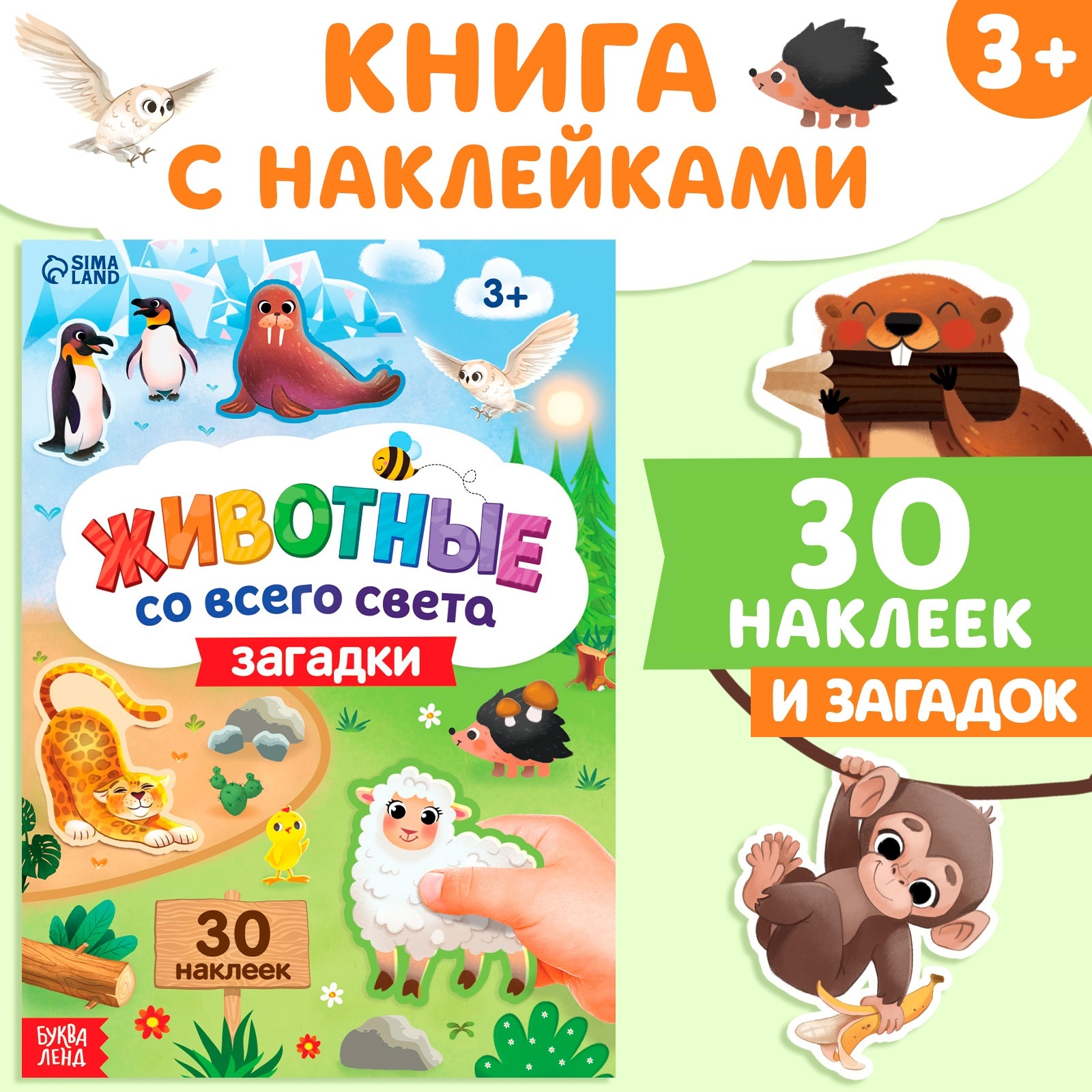 

Животные со всего света Загадки