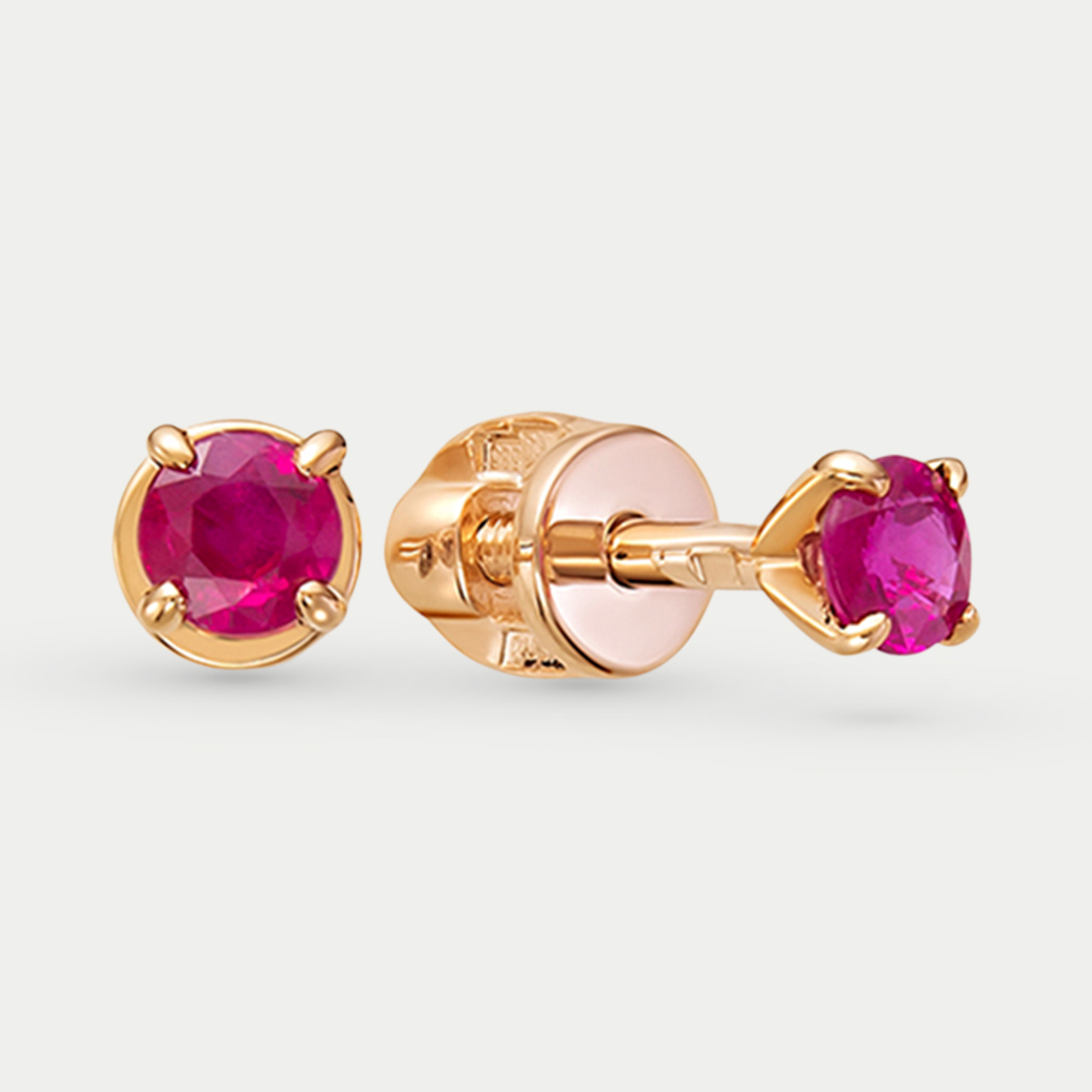

Серьги из красного золота Vesna jewelry 4040-150-12-00, рубин, 4040-150-12-00