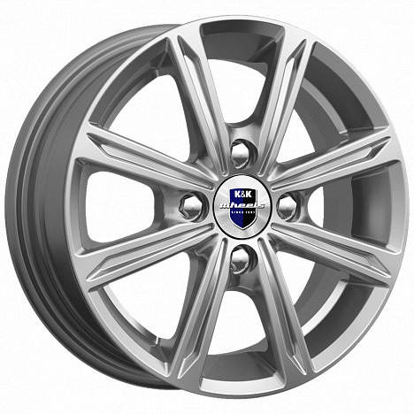 

Колесный диск K&K Флэш-ориг. (КС698) 5x14 4x100 ET43 D60.1 Дарк платинум, арт.r75297, Флэш