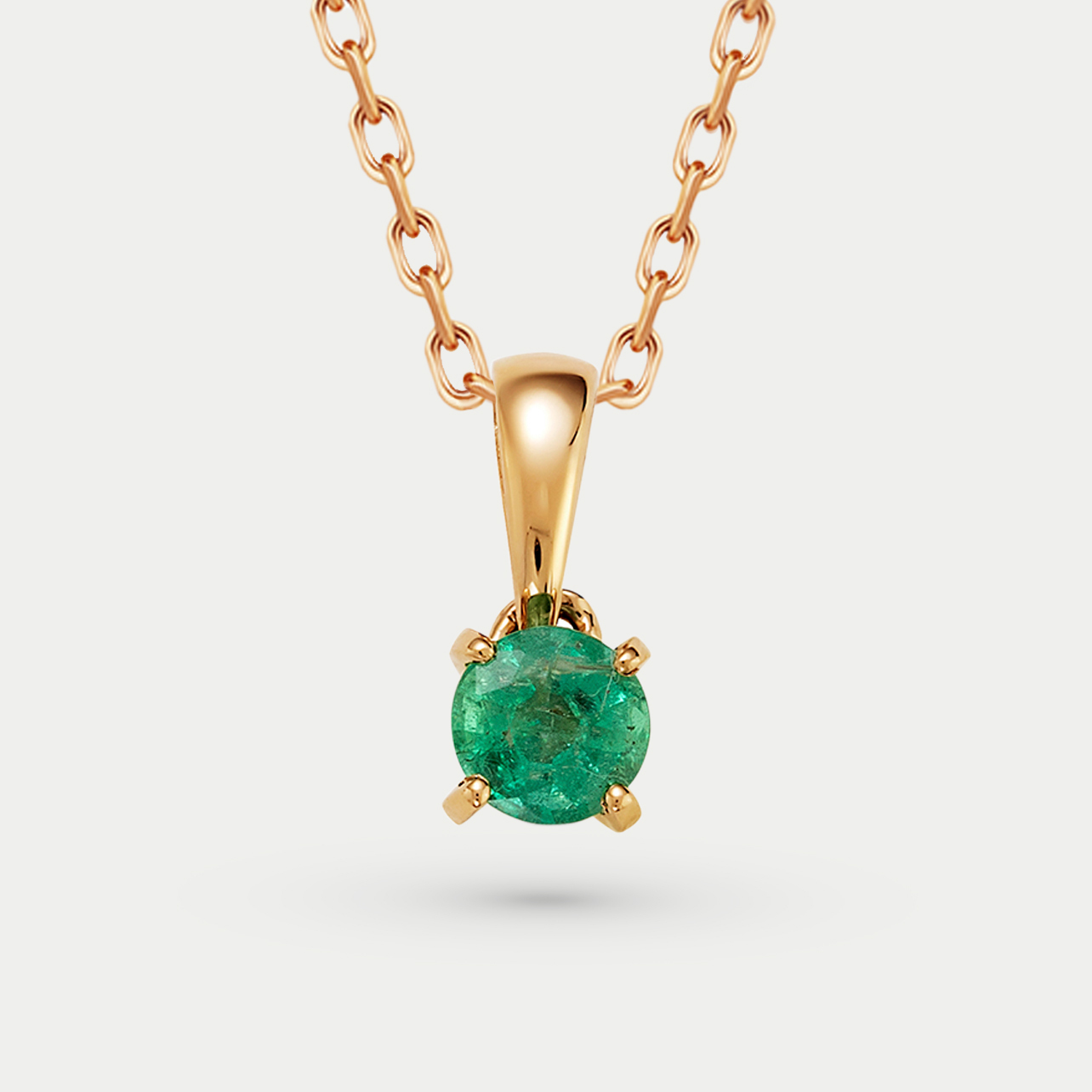 

Кулон из красного золота Vesna jewelry 3995-150-11-00, изумруд, 3995-150-11-00