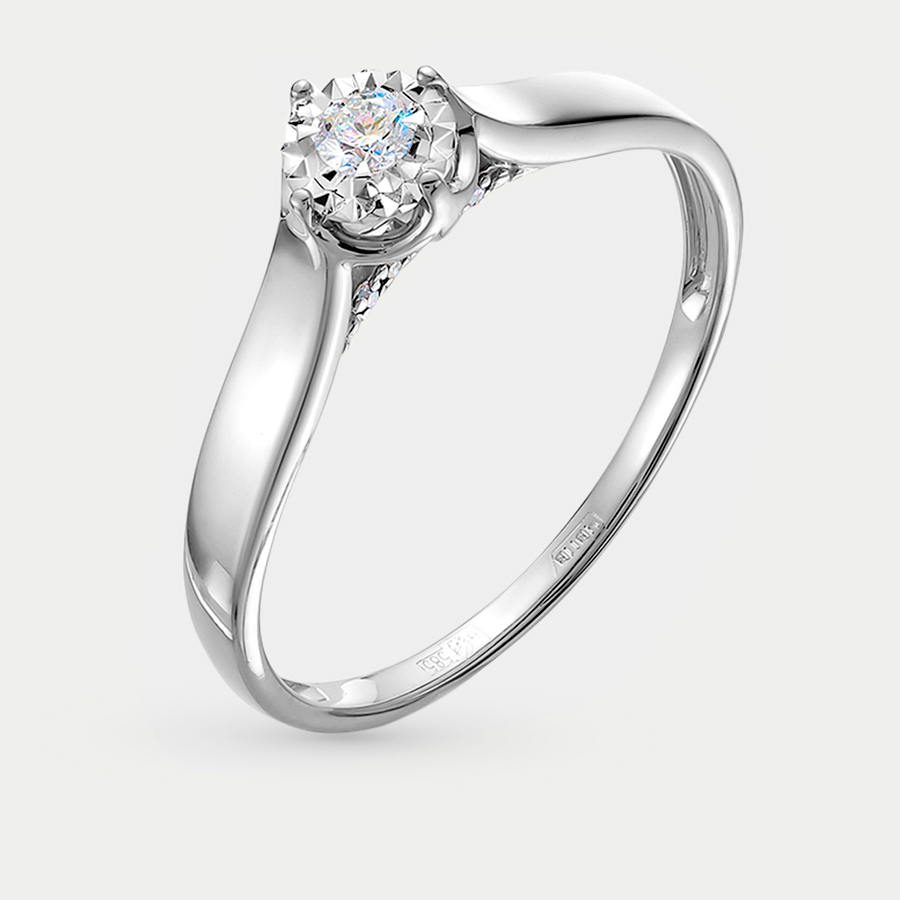 

Кольцо из белого золота р. , Vesna jewelry 11500-159-46-00, бриллиант, 11500-159-46-00