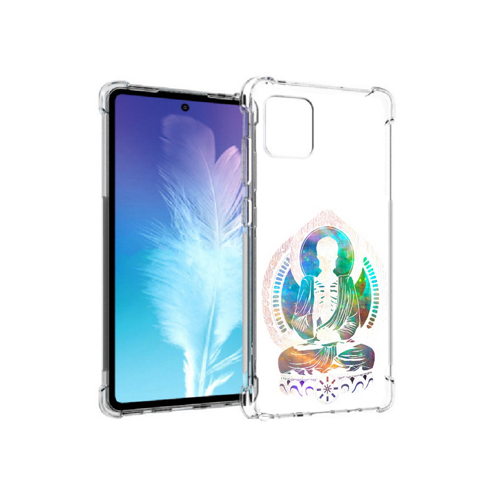 

Чехол MyPads Tocco для Samsung Galaxy Note 10 Lite умный скелет (PT142413.491.653), Прозрачный, Tocco