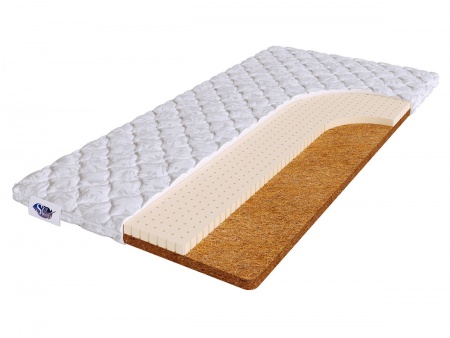 

Топпер двусторонний средний/жесткий SkySleep Cocos + Latex 130х170, Белый, Cocos + Latex