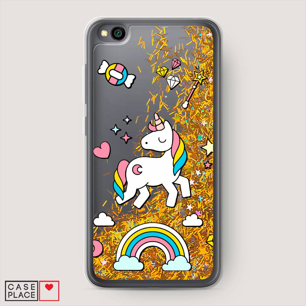 

Чехол Awog на Xiaomi Redmi Go "Принцесса единорог", Разноцветный, 35190-1
