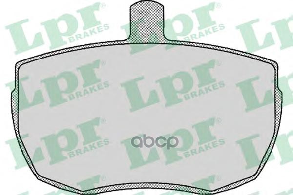 

Тормозные колодки Lpr 05P140