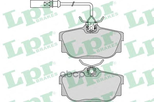 

Комплект тормозных колодок Sangsin brake SP1252