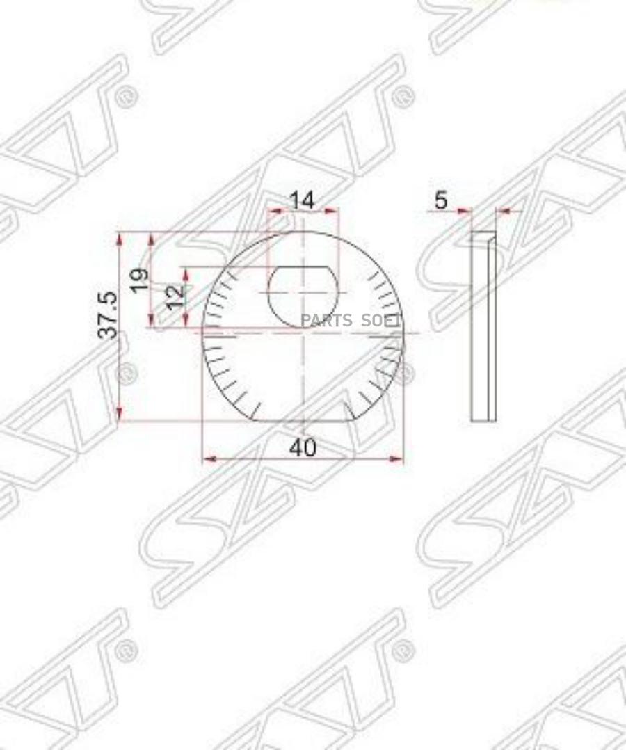 

Рычага TOYOTA ALTEZZACHASERCRESTACROWNMAJESTAMARK2LUCIDA 91- SAT ST4819850011