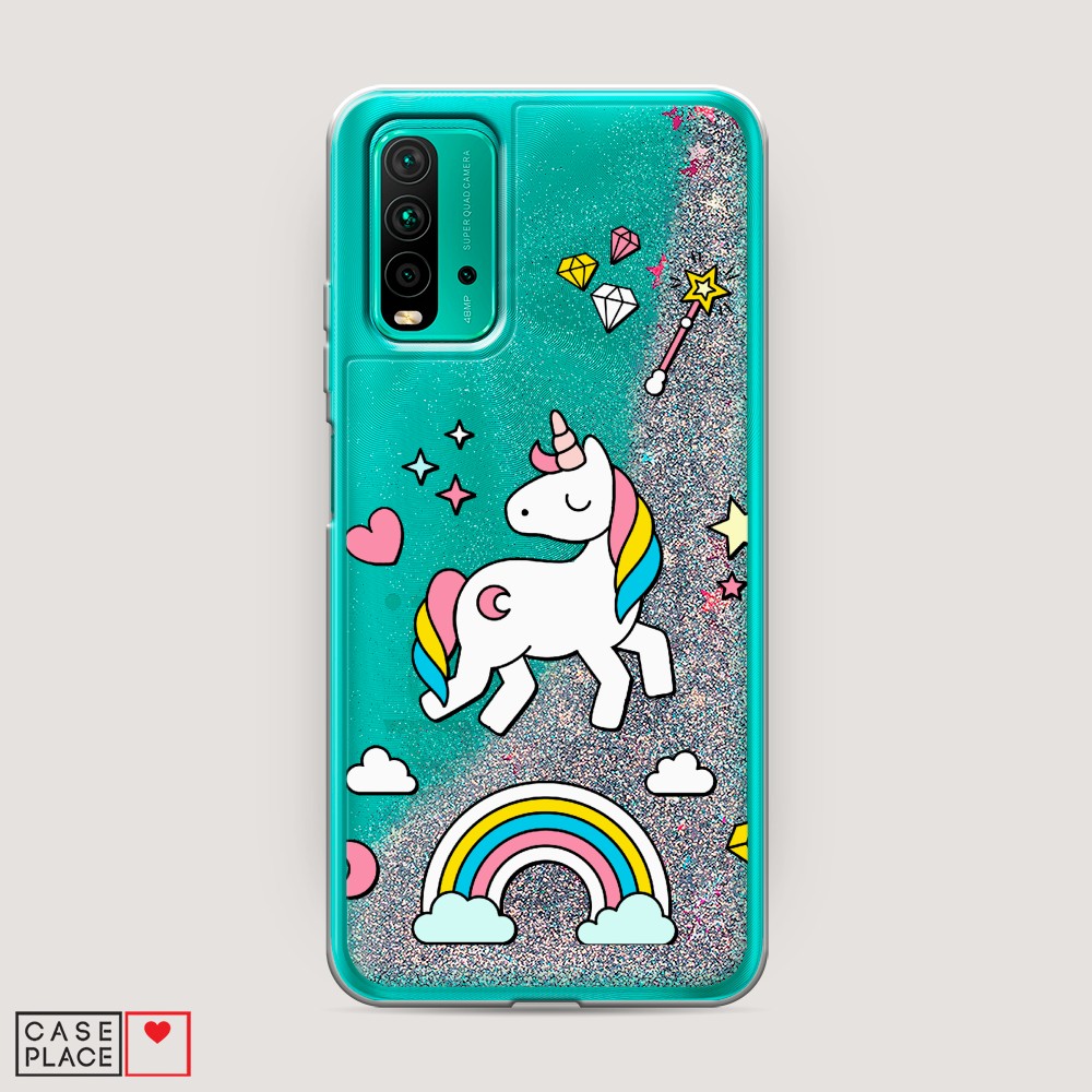 

Чехол Awog на Xiaomi Redmi 9T "Принцесса единорог", Разноцветный, 39891-1