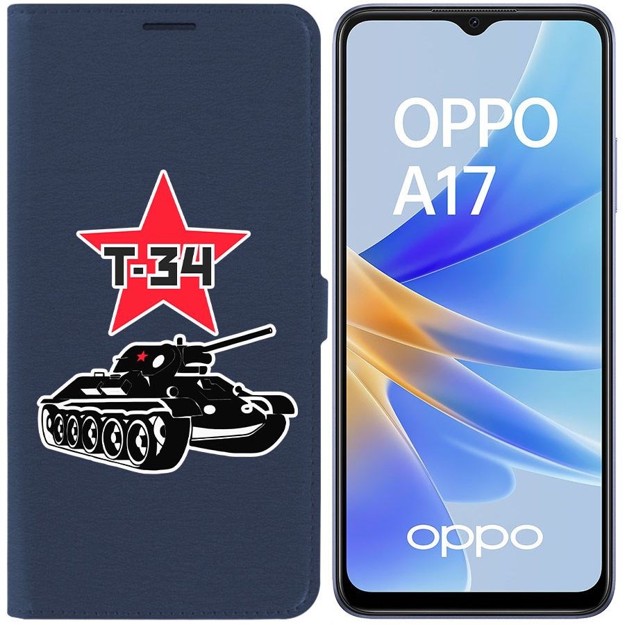 Чехол-книжка Eco Book для Oppo A17k Т-34