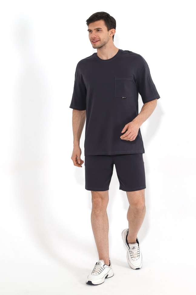 Комплект домашний мужской Виолетта Луи-6 серый 52 RU