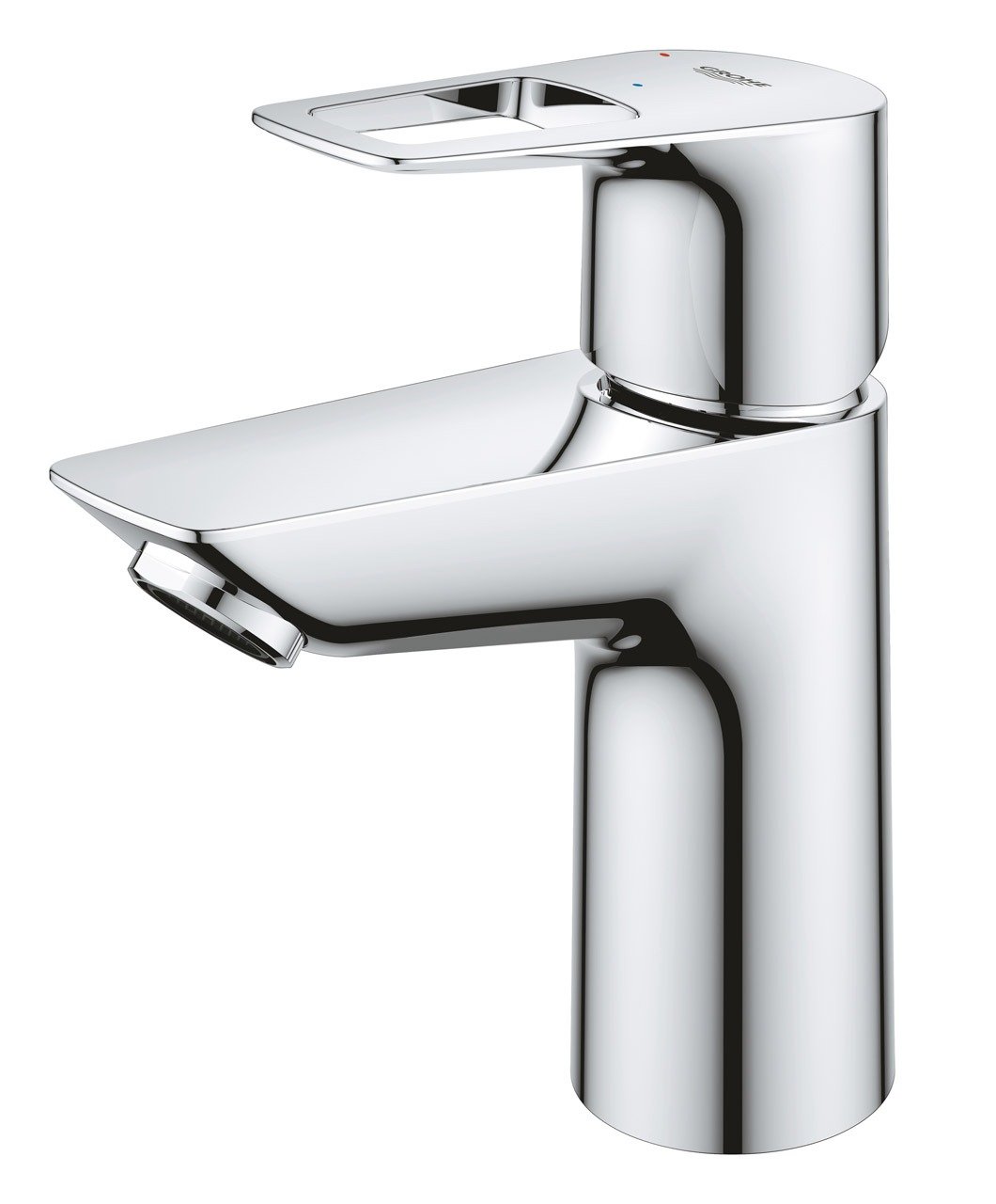 

Смеситель для раковины GROHE BauLoop, хром (23883001), Серебристый